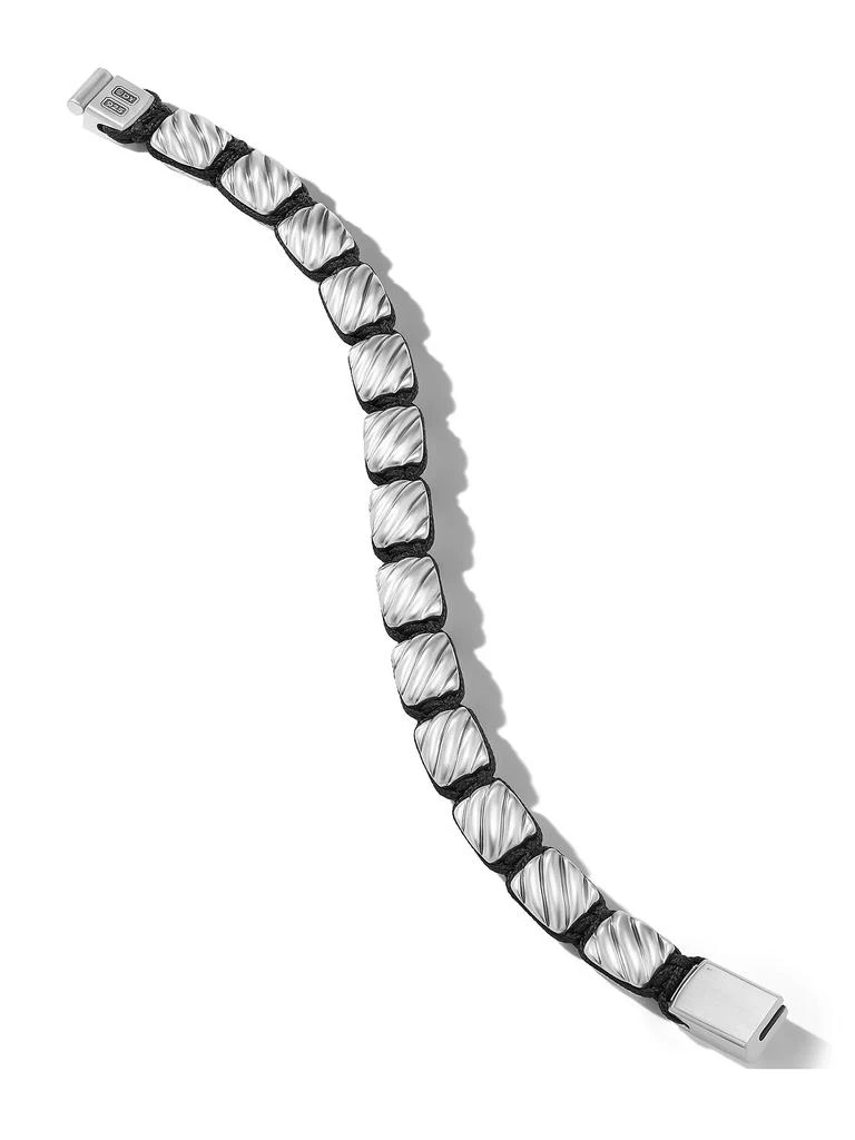 商品David Yurman|Sculpted Cable Woven Tile Bracelet,价格¥11239,第3张图片详细描述