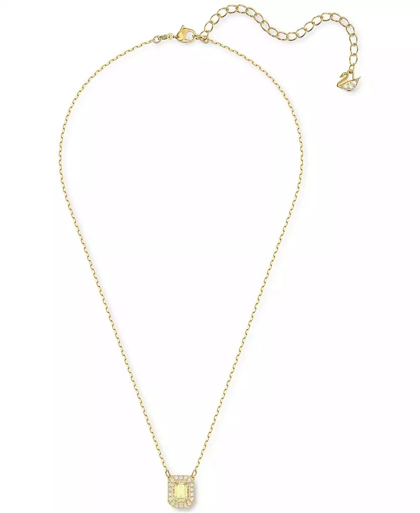 商品Swarovski|Rhodium-Plated Millenia Pendant Necklace, 15" + 2" extender,价格¥780,第1张图片