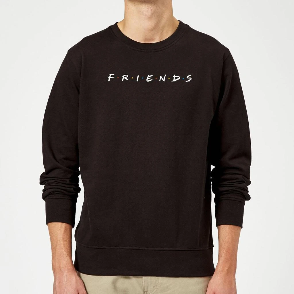 商品Original Hero|Friends Logo Contrast Sweatshirt - Black,价格¥251,第1张图片详细描述