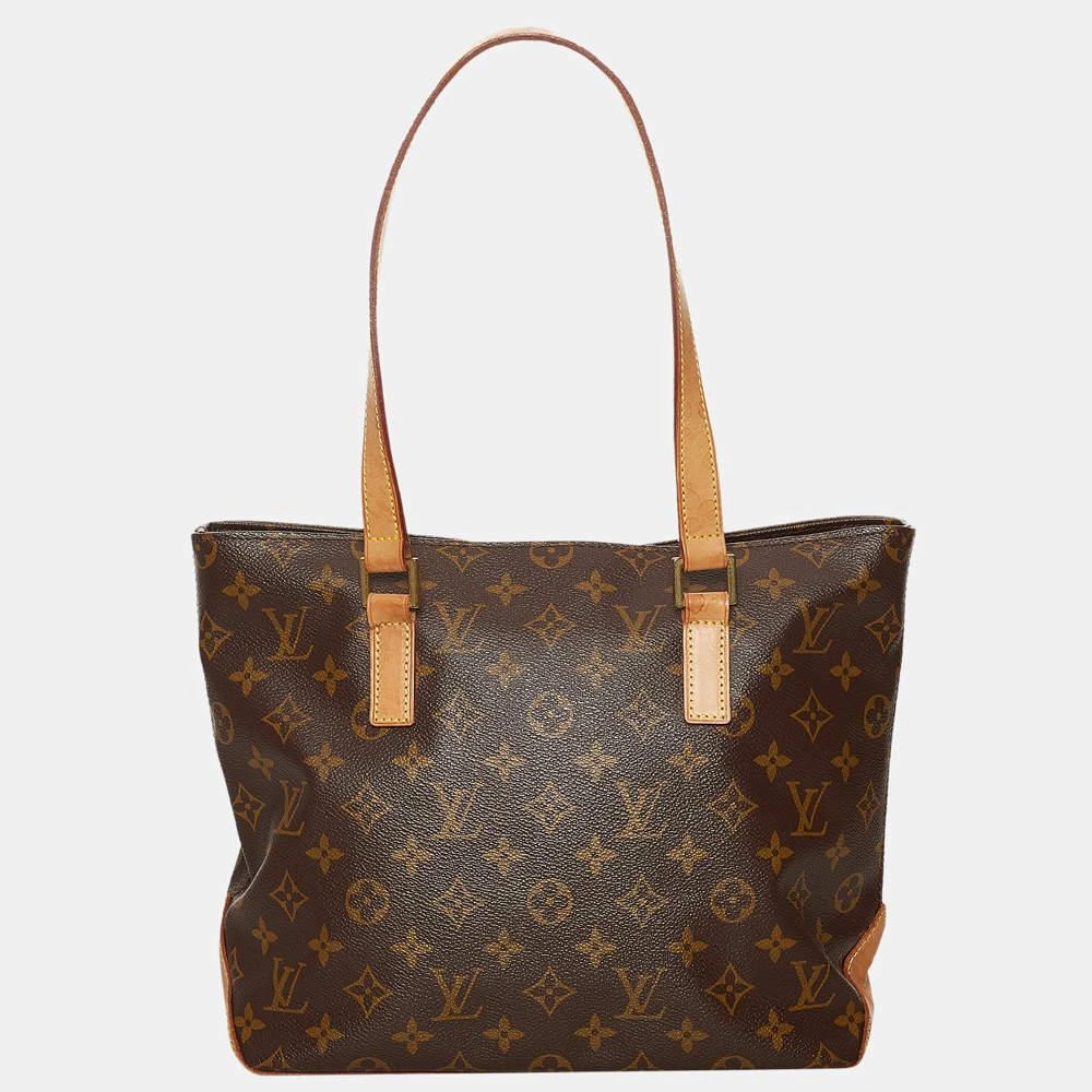 商品[二手商品] Louis Vuitton|Louis Vuitton Brown Monogram Cabas Piano,价格¥6729,第3张图片详细描述