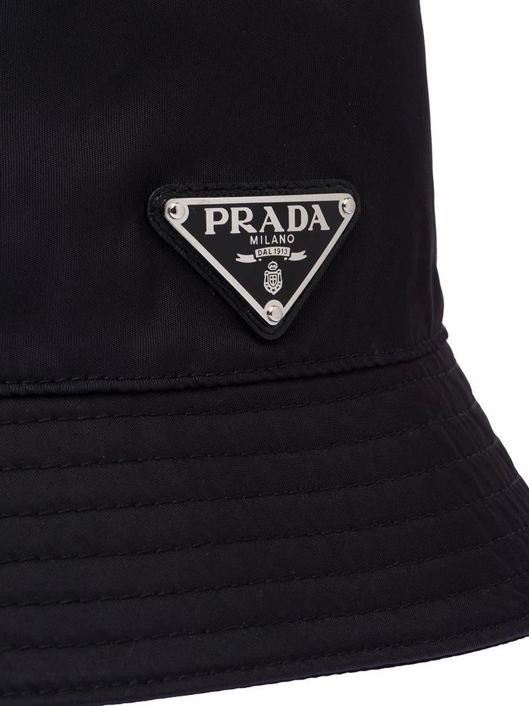 商品Prada|PRADA Re-Nylon logo bucket hat,价格¥4479,第3张图片详细描述