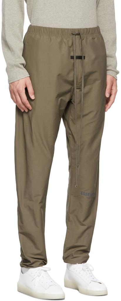 男款 Taupe系列 抽绳运动裤 灰褐色商品第2张图片规格展示