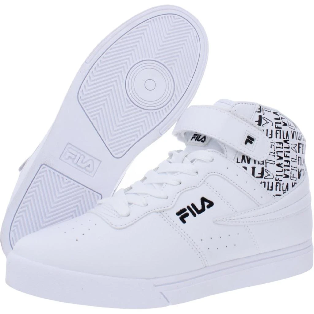 商品Fila|Fila Boys Vulc 13 Print Reveal Faux Leather High-Top Fashion Sneakers,价格¥214,第3张图片详细描述