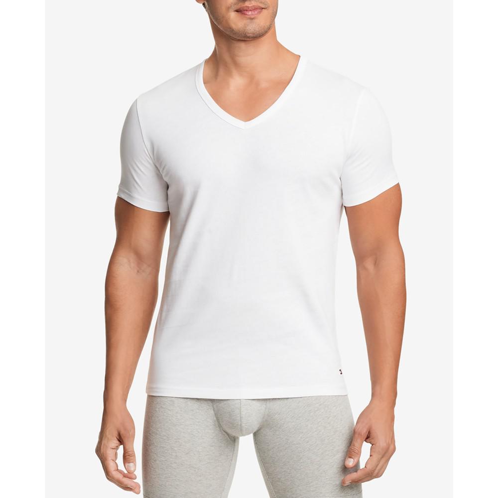 Men's Stretch V-Neck T-Shirts - 3pk.商品第1张图片规格展示