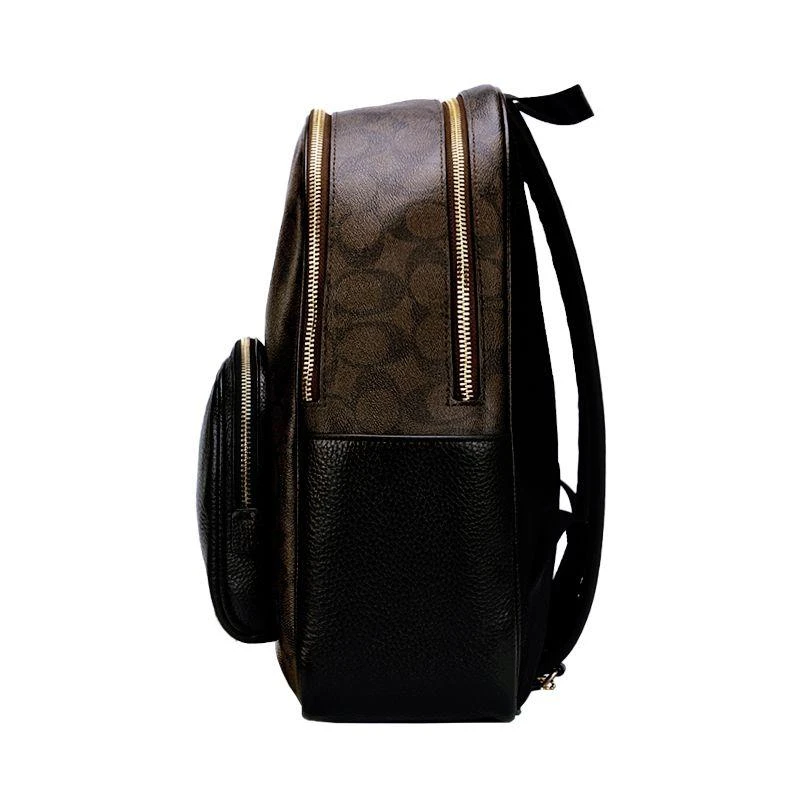 商品Coach|香港直邮 COACH蔻驰双肩包男女同款经典印花日常休闲背包 5671,价格¥2982,第5张图片详细描述