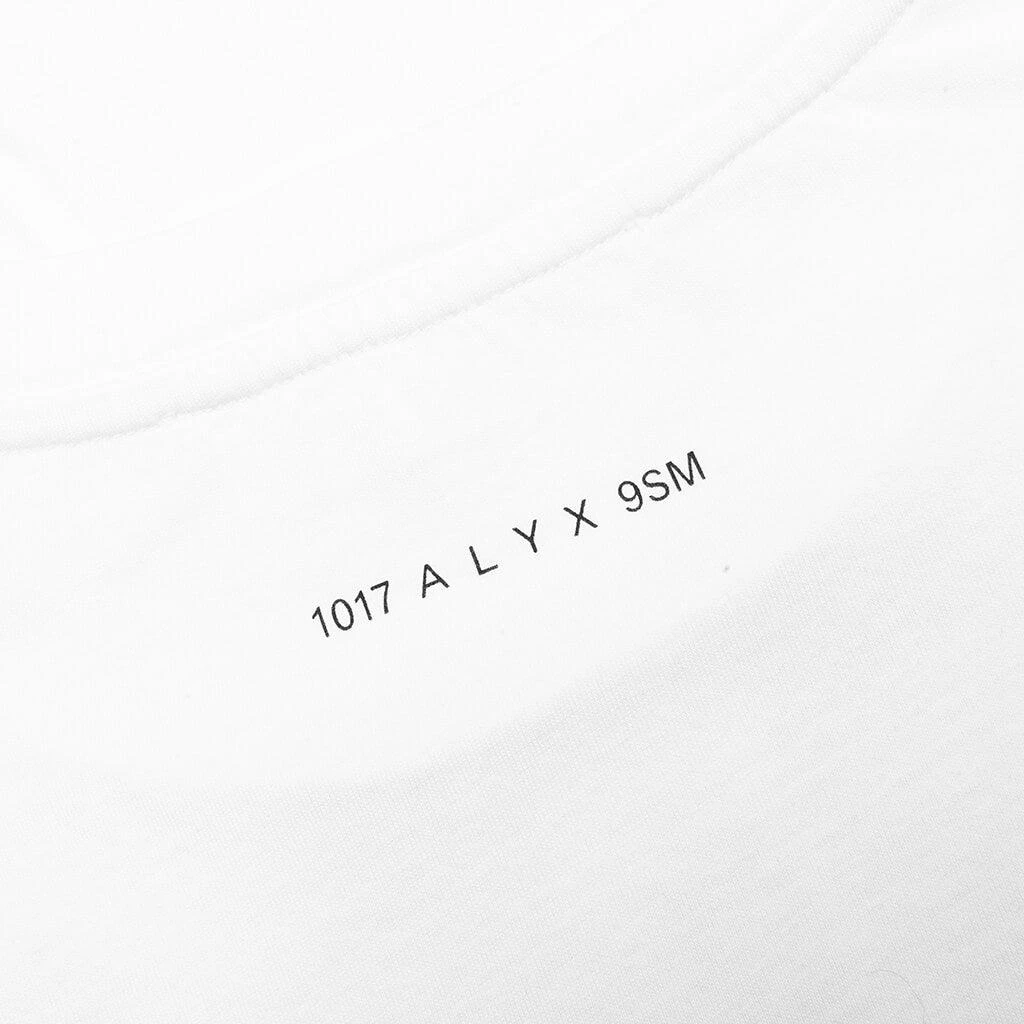 商品1017 ALYX 9SM|1017 Alyx 9SM Phantom Logo S/S Tee - White,价格¥1070,第5张图片详细描述