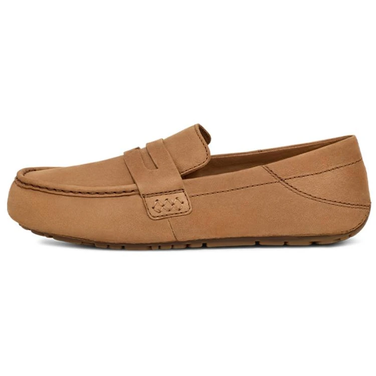 商品[国内直发] UGG|时尚简约百搭 豆豆鞋 男款 栗色,价格¥922,第1张图片