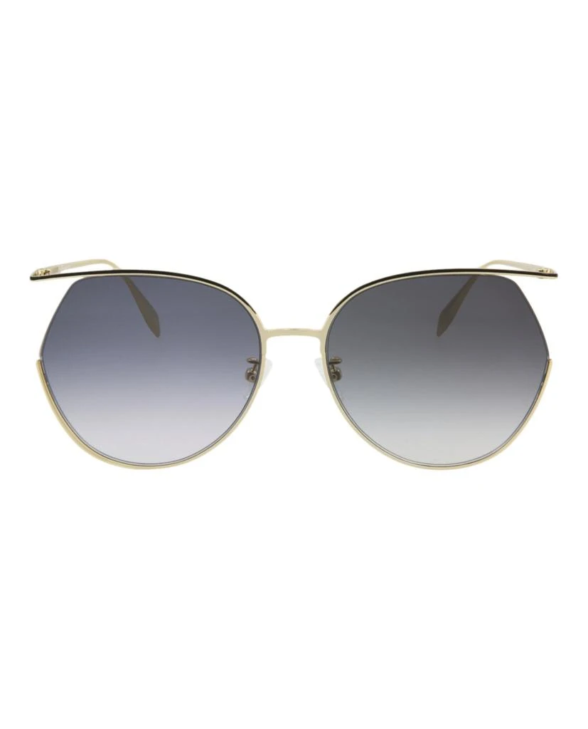 商品Alexander McQueen|Round-Frame Metal Sunglasses,价格¥791,第1张图片