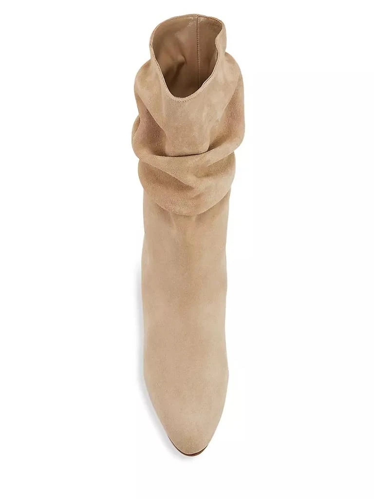 商品Manolo Blahnik|Calasso 90MM Slouchy Suede Booties,价格¥8151,第5张图片详细描述