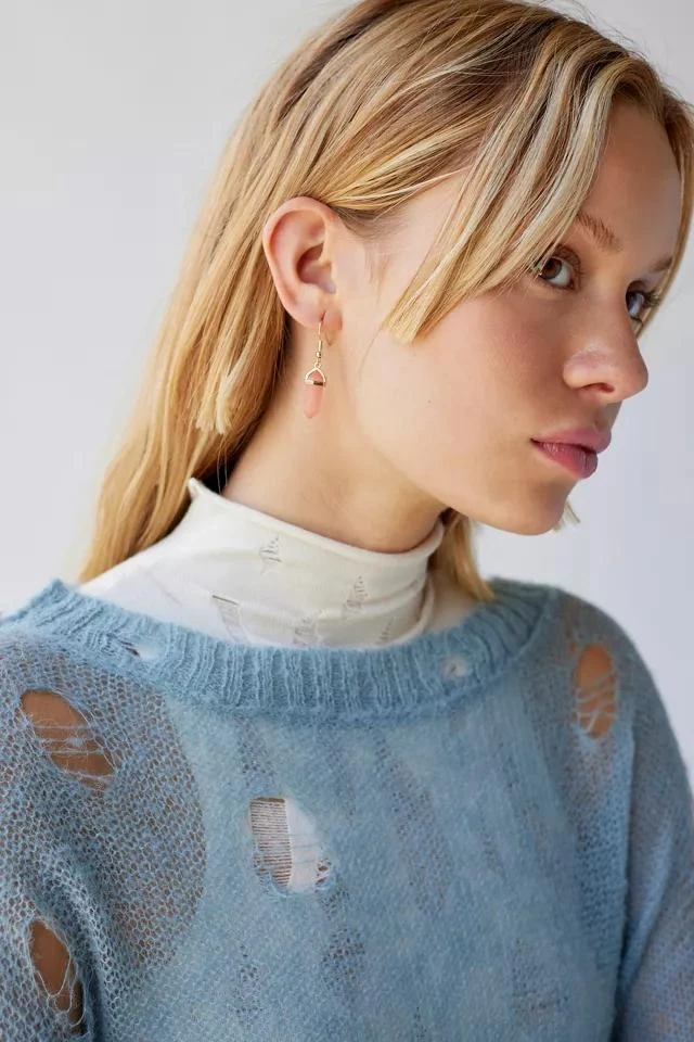 商品Urban Outfitters|Genuine Stone Charm Earring Set,价格¥78,第3张图片详细描述
