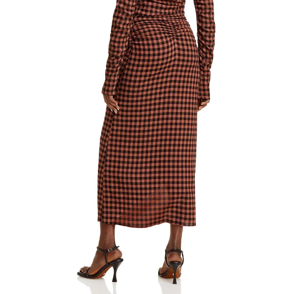 商品A.L.C.|A.L.C. Womens Orly Plaid Drawstring Maxi Skirt,价格¥754,第2张图片详细描述