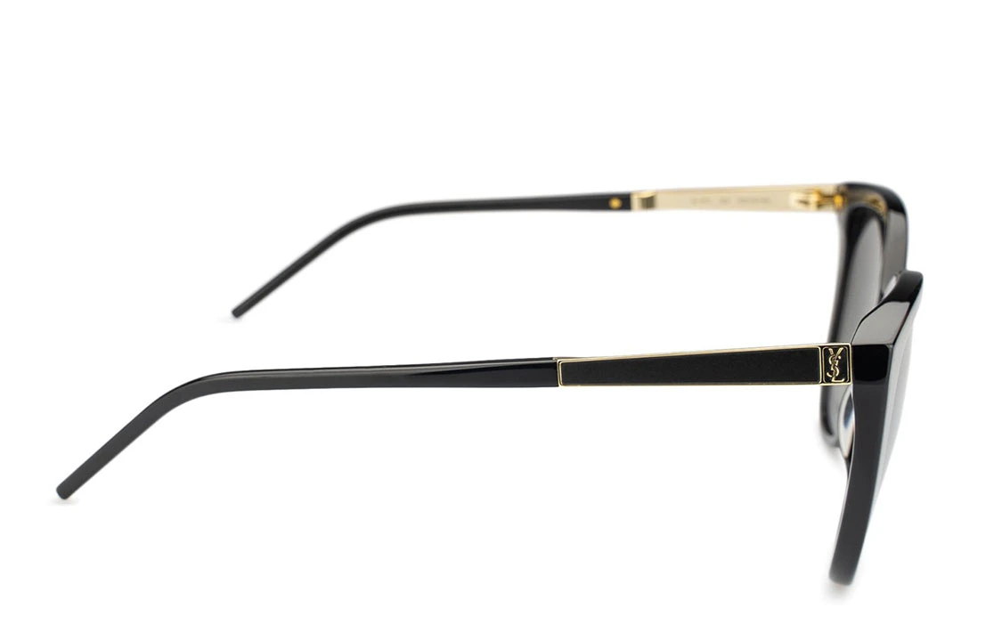 商品[国内直发] Yves Saint Laurent|圣罗兰 猫眼太阳眼镜 女款 黑色,价格¥1720,第6张图片详细描述