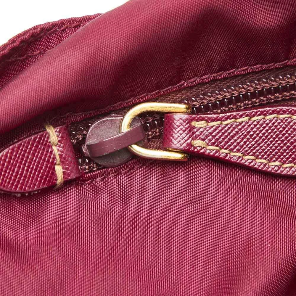   Prada Burgundy Tessuto Robot Tote Bag 商品