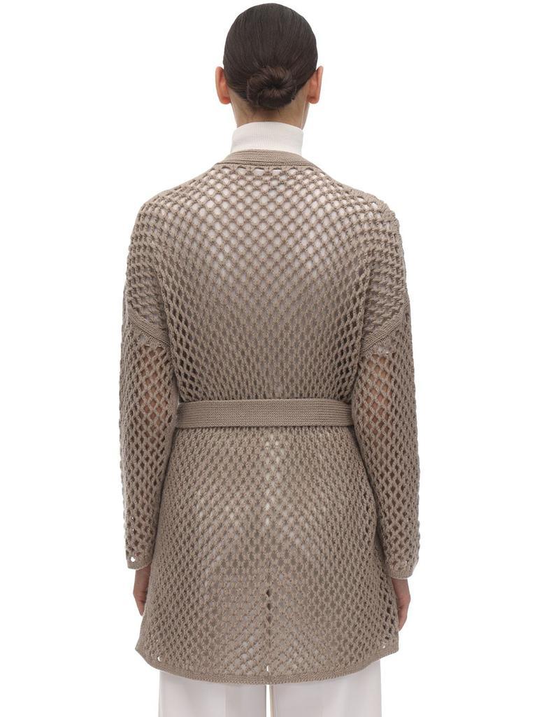 商品AGNONA|Belted Cashmere Knit Cardigan,价格¥7919,第5张图片详细描述