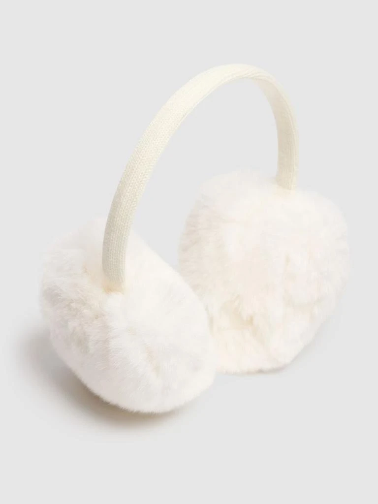 商品Yves Salomon|Wool & Cashmere Earmuffs W/ Fur,价格¥770,第1张图片详细描述