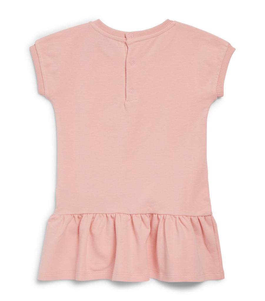 商品Moschino|Embellished T-Shirt Dress (3-36 Months),价格¥1316,第4张图片详细描述