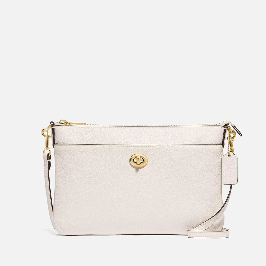 商品Coach|Coach Women's Polished Pebble Polly Cross Body - Chalk,价格¥1852,第1张图片