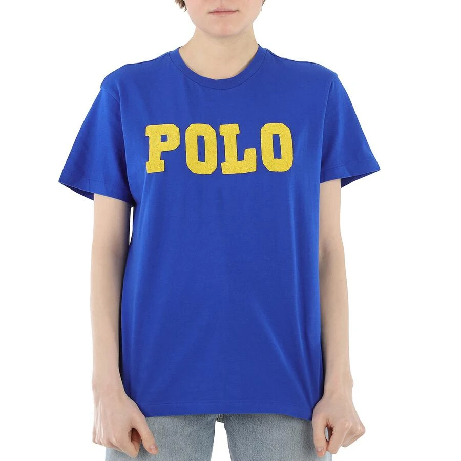 商品Ralph Lauren|Embellished Logo Short-sleeve Cotton T-shirt,价格¥366,第1张图片