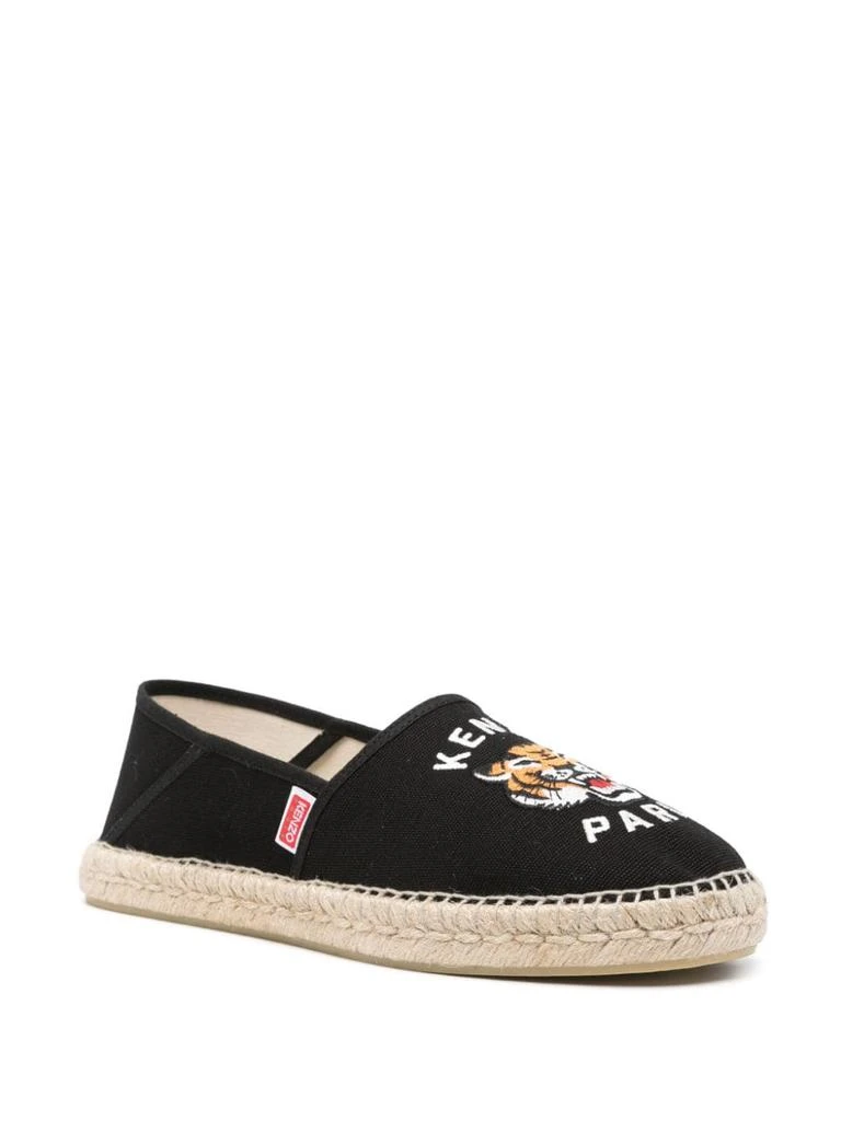 商品Kenzo|KENZO - Lucky Tiger Canvas Espadrilles,价格¥1055,第5张图片详细描述