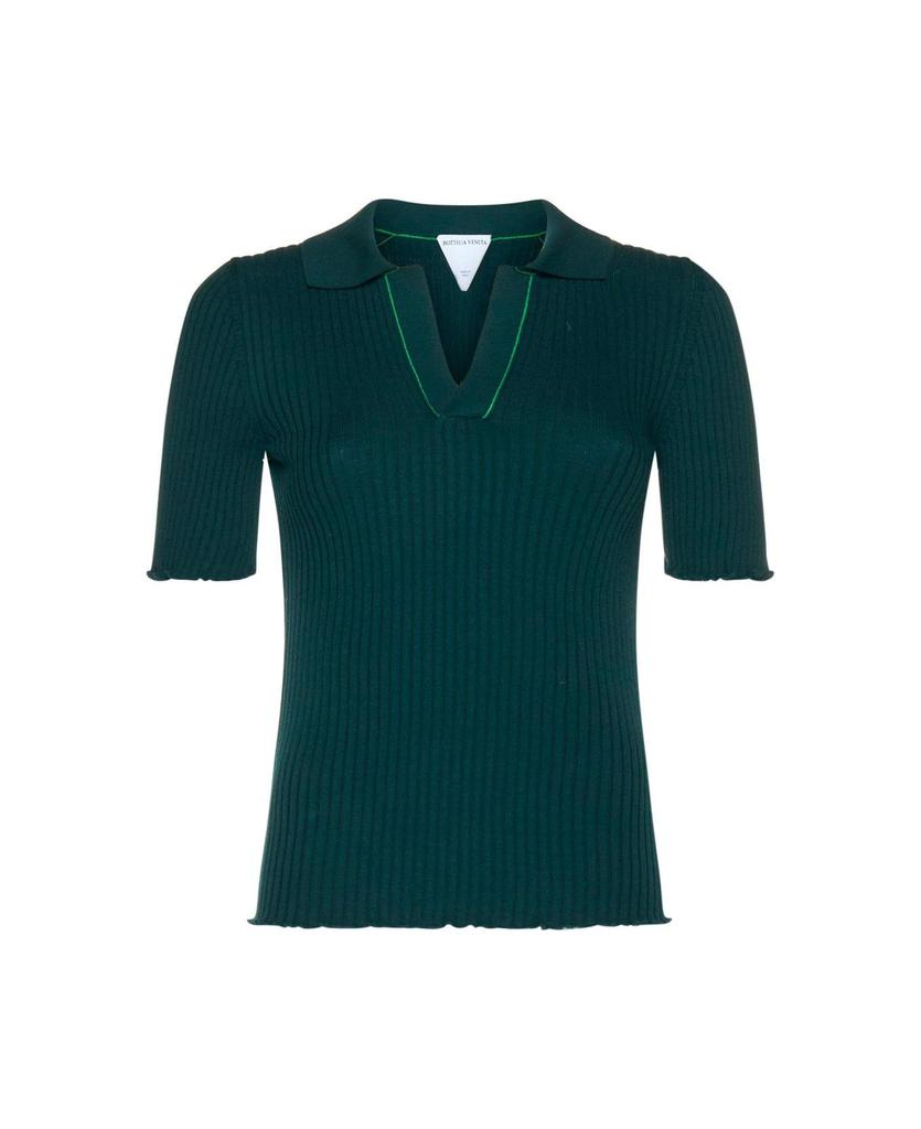 Bottega Veneta V-neck Polo Shirt商品第1张图片规格展示