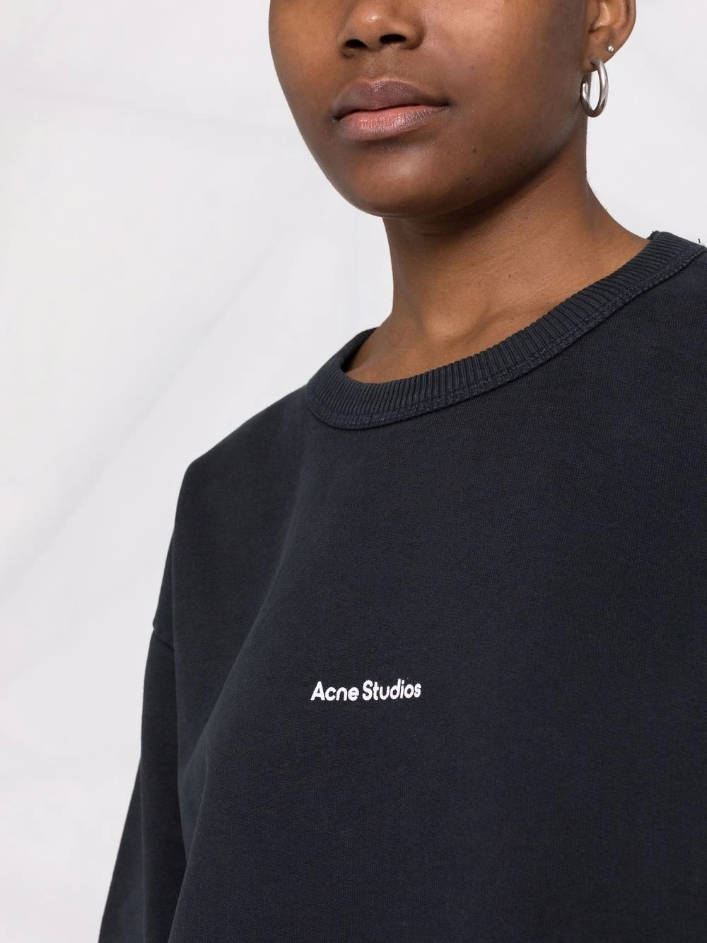 商品Acne Studios|Acne Studios 女士卫衣 AI0067900-1 黑色,价格¥1607,第5张图片�详细描述