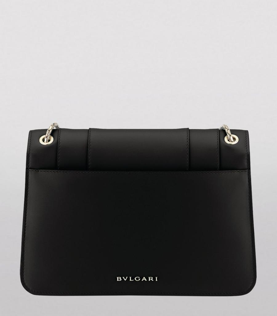 商品BVLGARI|Medium Leather Serpenti Forever Shoulder Bag,价格¥22308,第5张图片详细描述