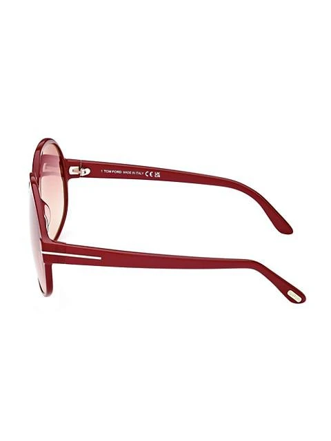 商品Tom Ford|61MM Round Sunglasses,价格¥3238,第3张图片详细描述