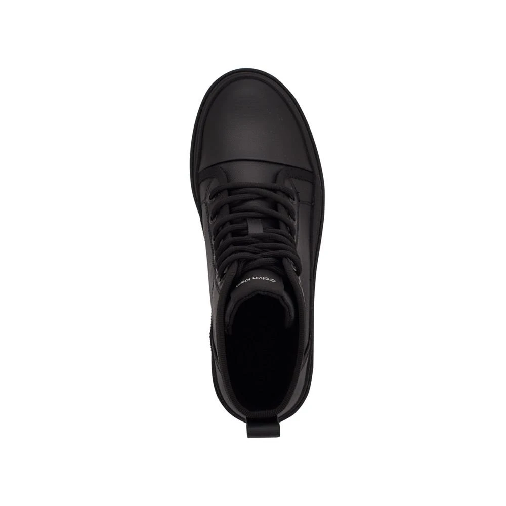 商品Calvin Klein|Women's BSboot Lace-Up Lug Sole Boots,价格¥631,第4张图片详细描述