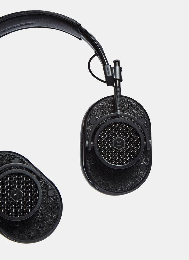 商品MASTER & DYNAMIC|Master & Dynamic MH40 Over Ear Headphones in Black,价格¥2923,第6张图片详细描述