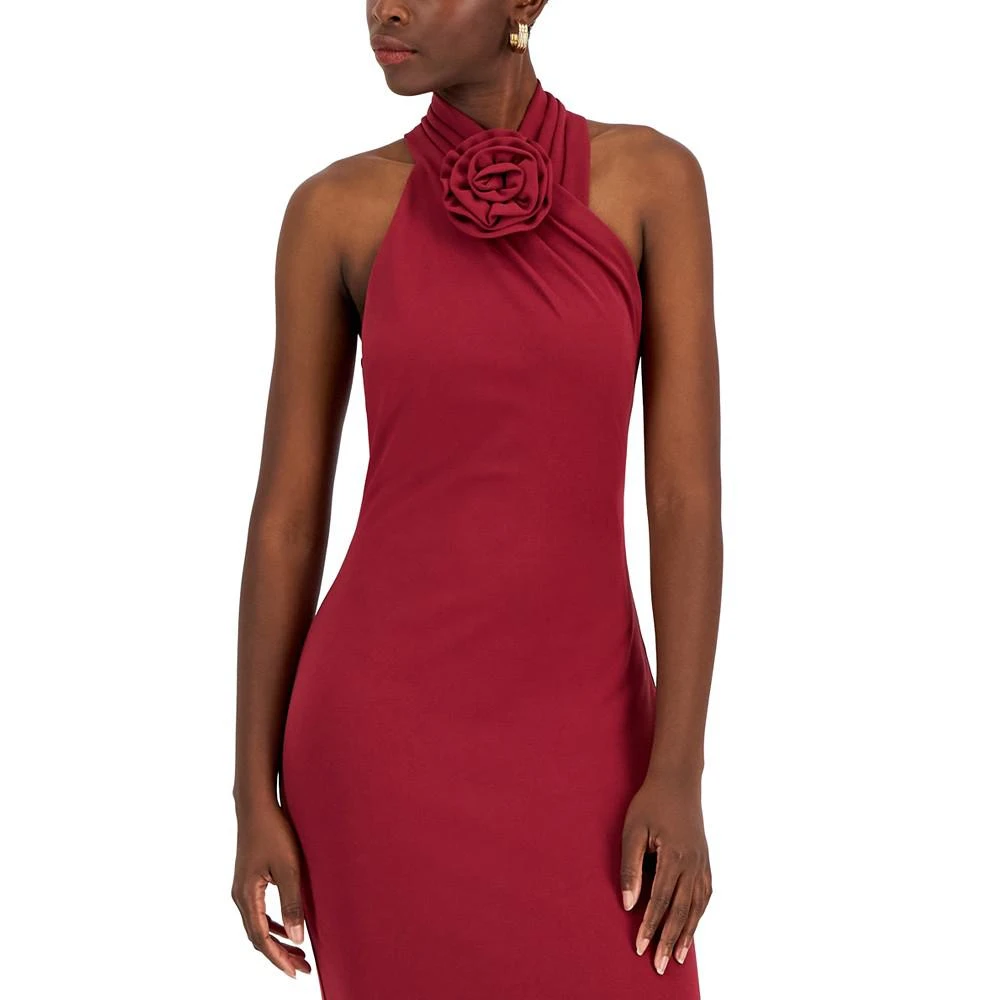 商品RACHEL Rachel Roy|Women's Harland Rosette Sleeveless Dress,价格¥354,第4张图片详细描述
