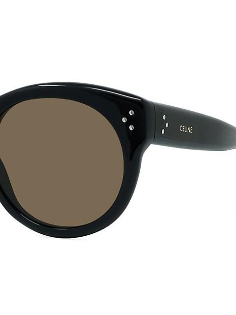 53MM Round Sunglasses商品第3张图片规格展示