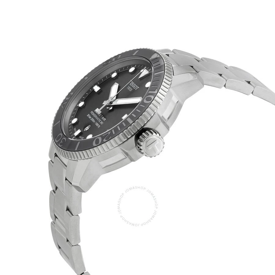 商品Tissot|Seastar Automatic Grey Dial Men's Watch T120.407.11.081.01,价格¥4127,第2张图片详细描述