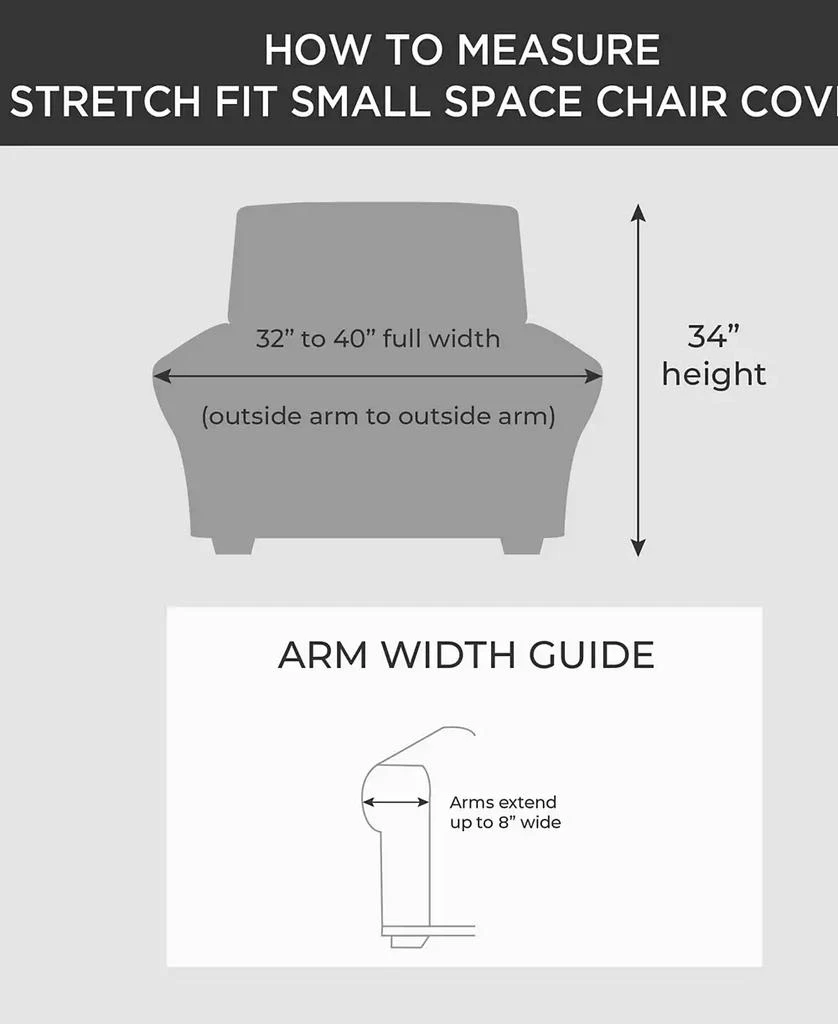 商品Waverly|Stretch Pen Pal 1 Piece Ottoman Slipcover, 30" x 26" x 20",价格¥210,第4张图片详细描述