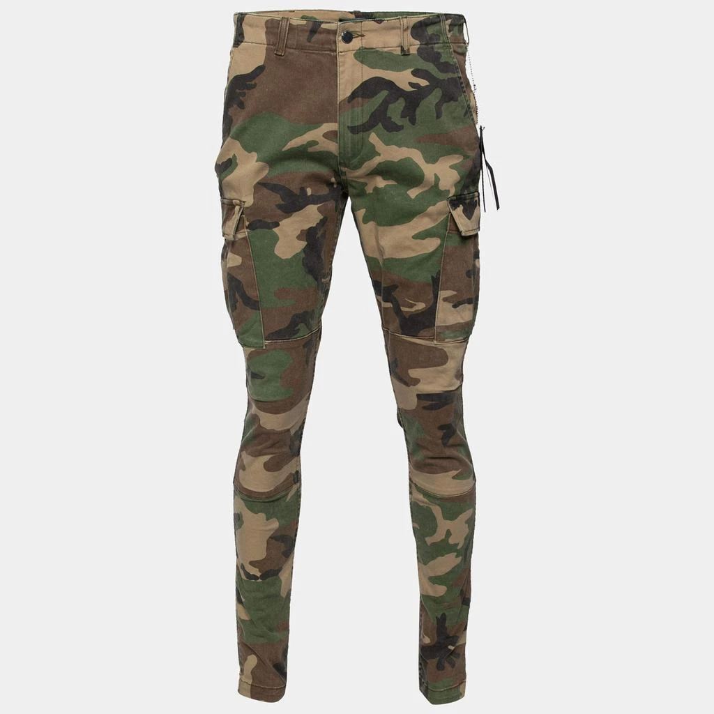 商品[二手商品] AMIRI|Amiri Brown & Green Camouflage Cotton Cargo Pants M ,价格¥4727,第1张图片