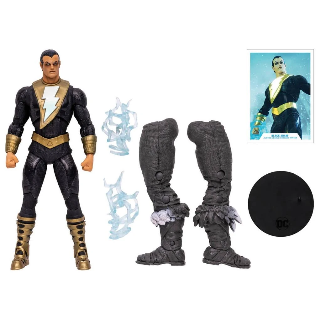 商品McFarlane Toys|McFarlane DC Multiverse Build-A-Figure 7" Action Figure - Black Adam (Endless Winter),价格¥152,第5张图片详细描述