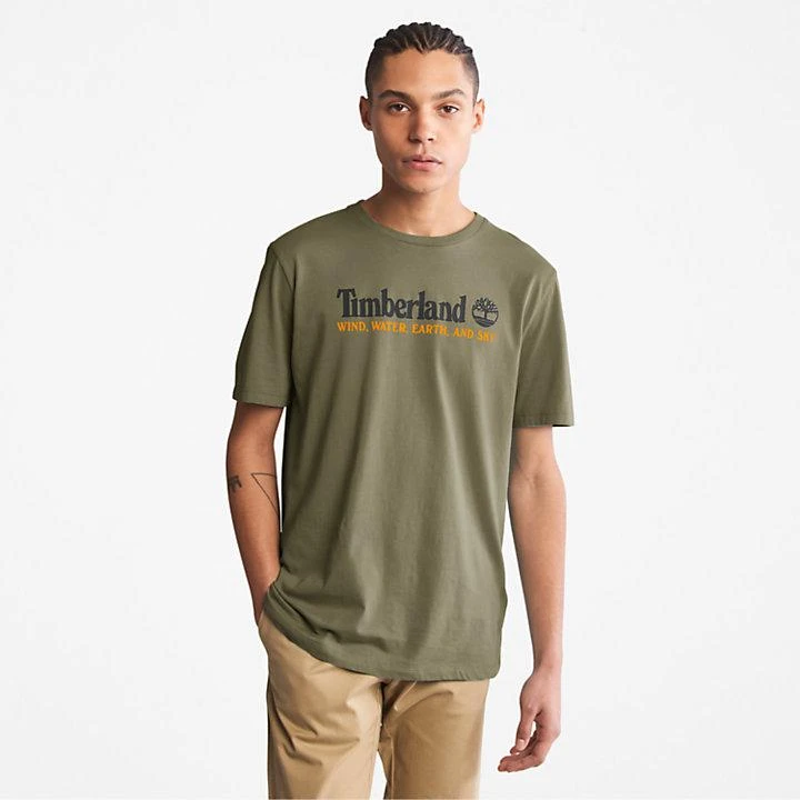 商品Timberland|Wind, Water, Earth and Sky™ T-Shirt for Men in Dark Green,价格¥116,第1张图片