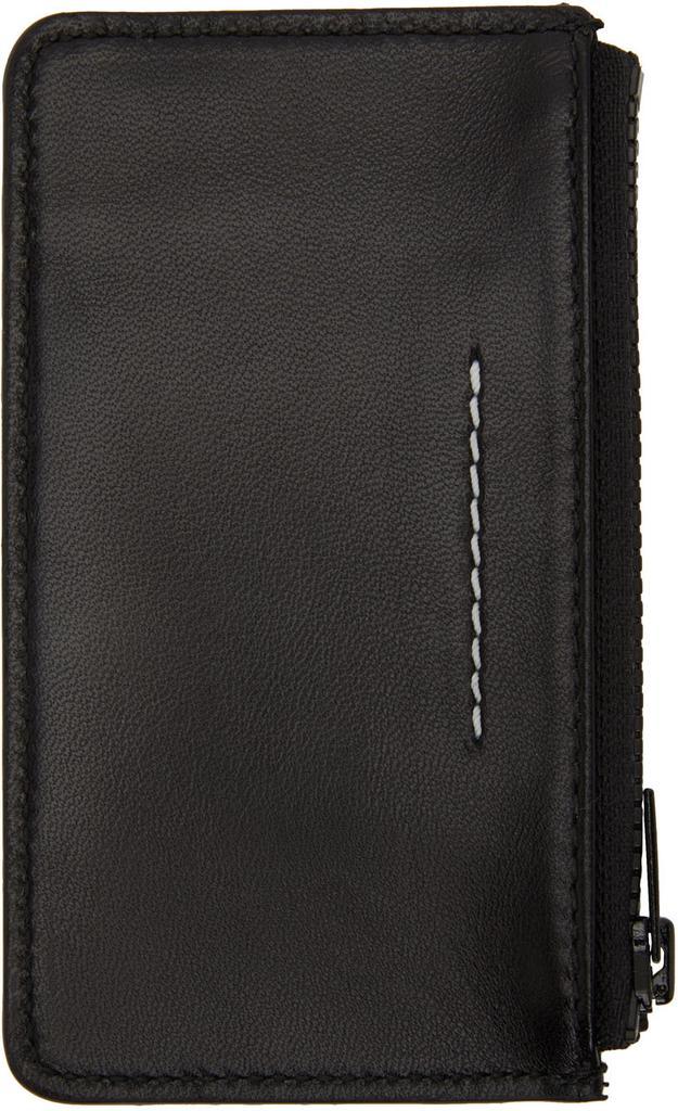 商品MAISON MARGIELA|Black Multifunctional Card Holder,价格¥1081,第4张图片详细描述