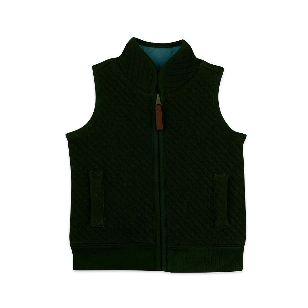 商品Mac & Moon|Baby Boys Cotton Bodysuit, Vest and Pants, 3 Piece Set,价格¥298,第4张图片详细描述