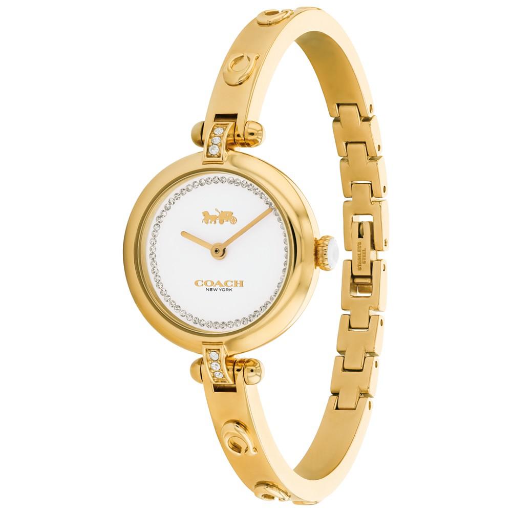 Women's Cary Gold-Tone Bangle Bracelet Watch, 26mm商品第2张图片规格展示