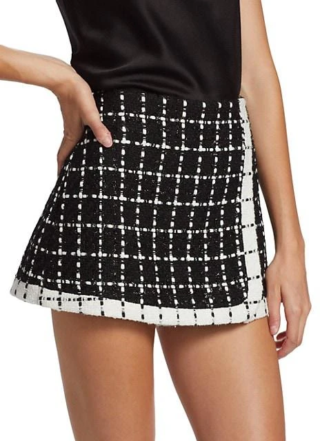 商品Alice + Olivia|Darma Tweed Skort,价格¥1321,第4张图片详细描述