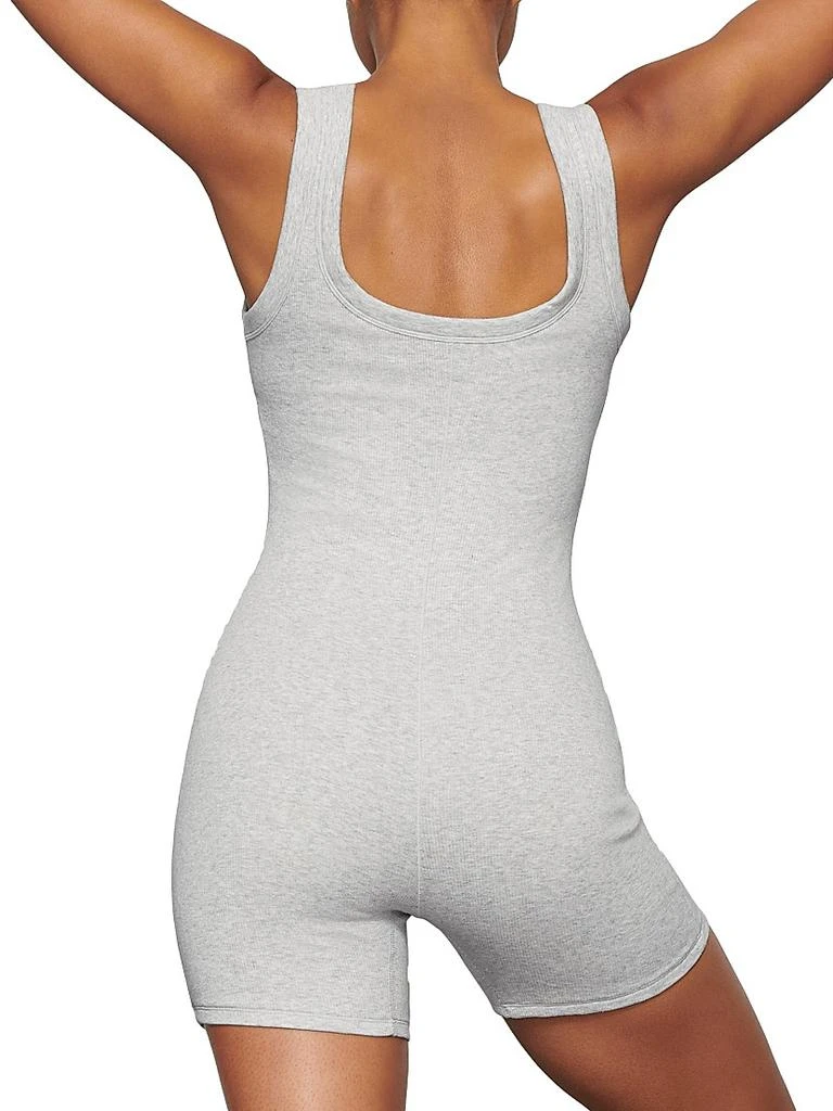商品SKIMS|Cotton Rib Onesie Bodysuit,价格¥587,第5张图片详细描述