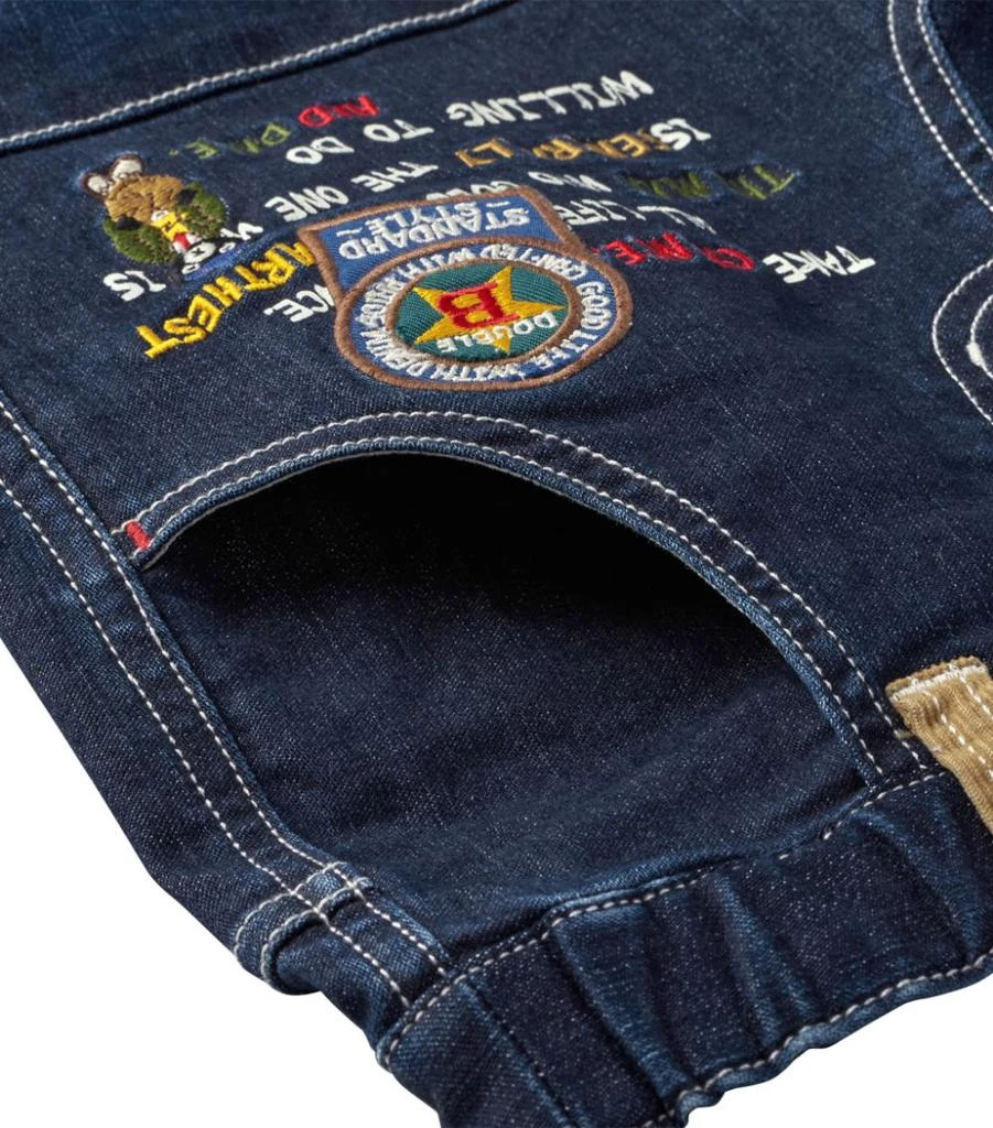 商品Miki House|Embroidered Jeans (2-9 Years),价格¥3214,第3张图片详细描述