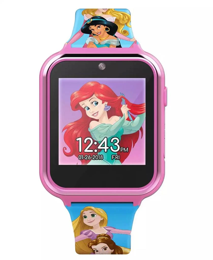 商品Accutime|Disney Princess Kid's Touch Screen Pink Silicone Strap Smart Watch, 46mm x 41mm,价格¥277,第2张图片详细描述