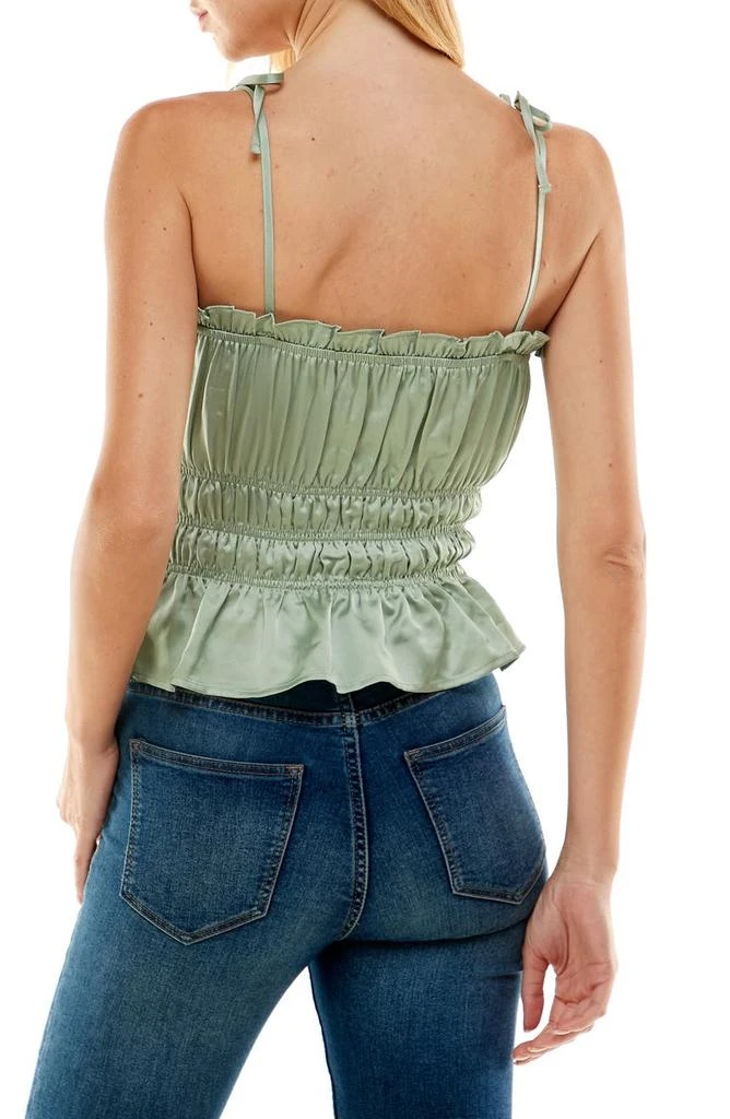 商品ROW A|Satin Tie Shoulder Tank,价格¥230,第2张图片详细描述