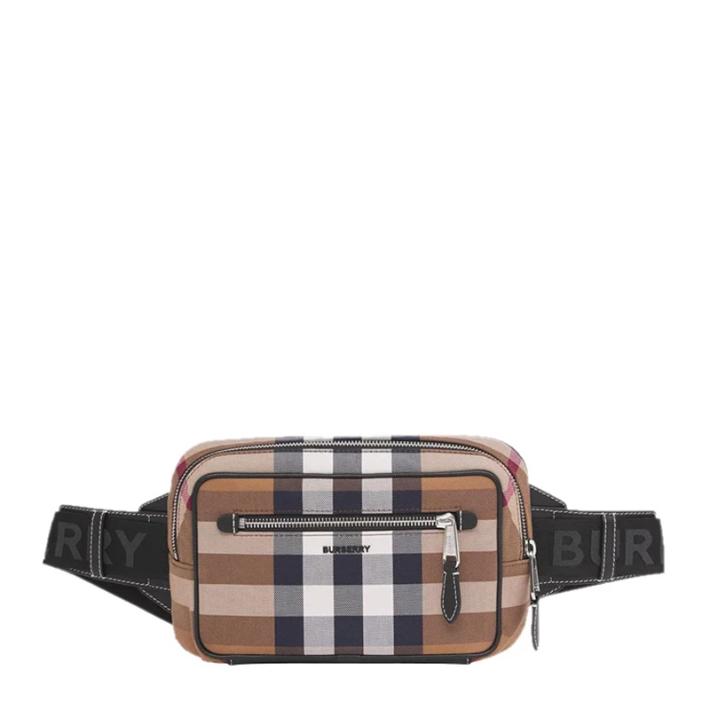 BURBERRY 格纹男士腰包 8042038 商品