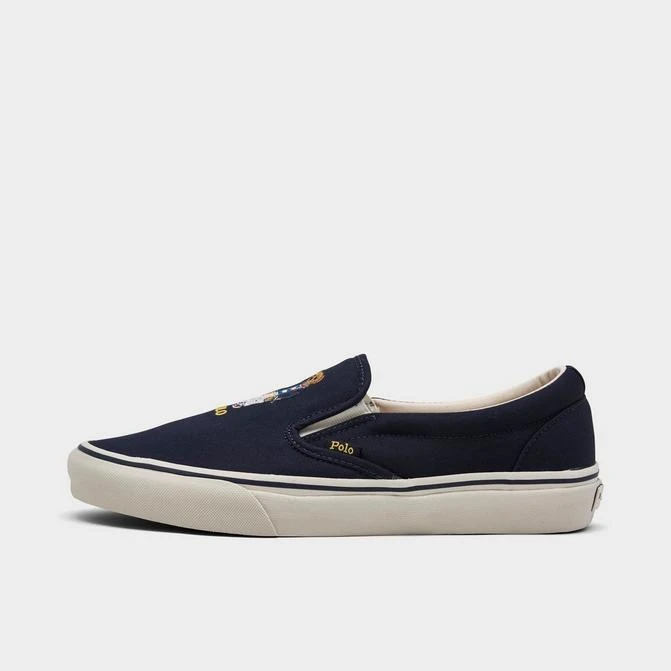 商品Ralph Lauren|Men's Polo Ralph Lauren Keaton Bear Slip-On Casual Shoes,价格¥298,第1张图片