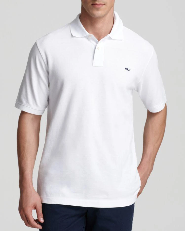 商品Vineyard Vines|Solid Piqué polo衫 - 经典修身型,价格¥419,第1张图片