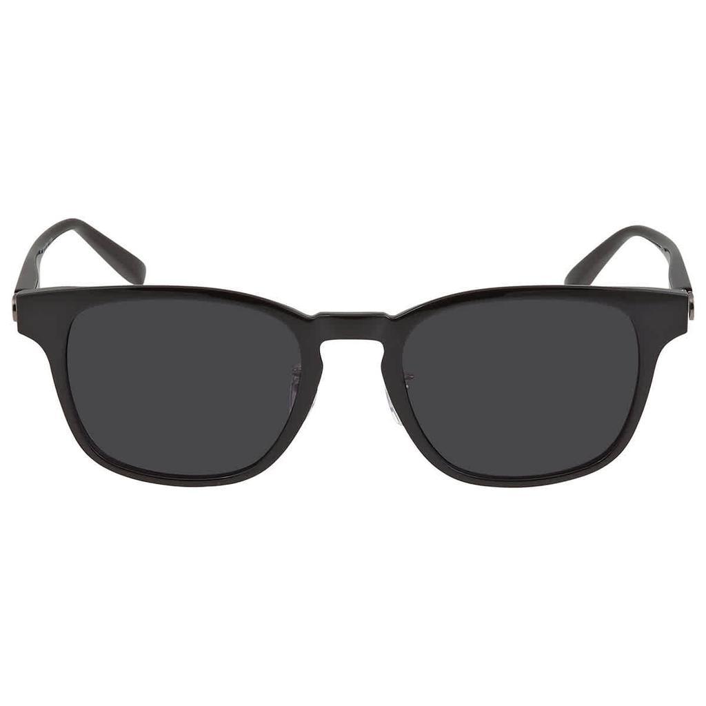 商品Salvatore Ferragamo|Salvatore Ferragamo Dark Grey Square Mens Sunglasses SF1021SA 001 55,价格¥569,第4张图片详细描述