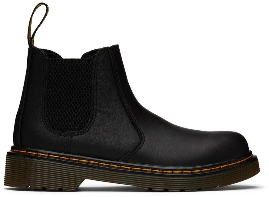 商品Dr. Martens|Kids Black 2976 Big Kids Chelsea Boots,价格¥346,第1张图片