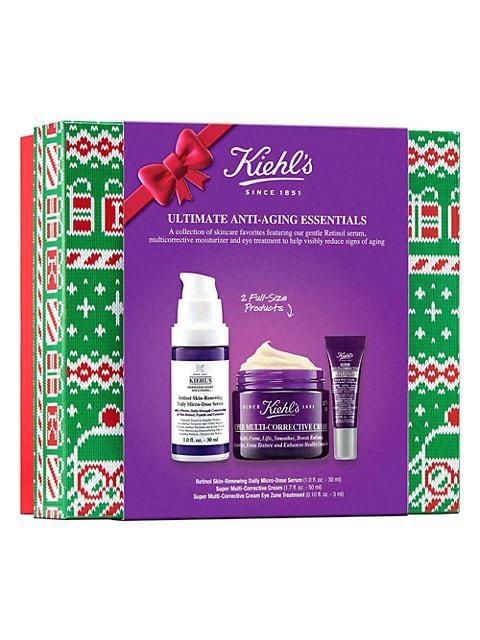 商品Kiehl's|Ultimate Anti-Aging Essentials 3-Piece Skin Care Set,价格¥585,第1张图片
